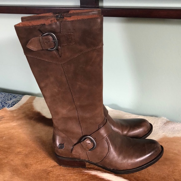 SALE🎉Born Jonsi leather buckled moto boots - Picture 4 of 8